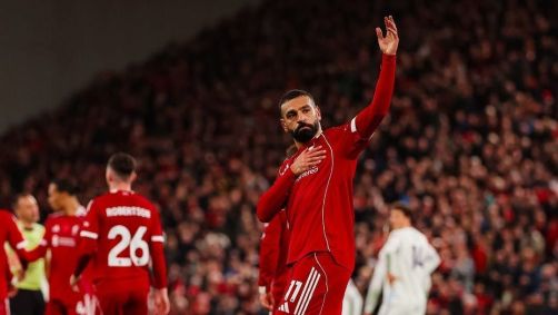Salah marcou na vitória do Liverpool sobre o Aston Villa