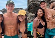 Shawn Mendes curte praia em Salvador e posa com fãs; veja