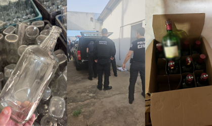 Operação mira grupo interestadual suspeito por falsificação de bebidas
