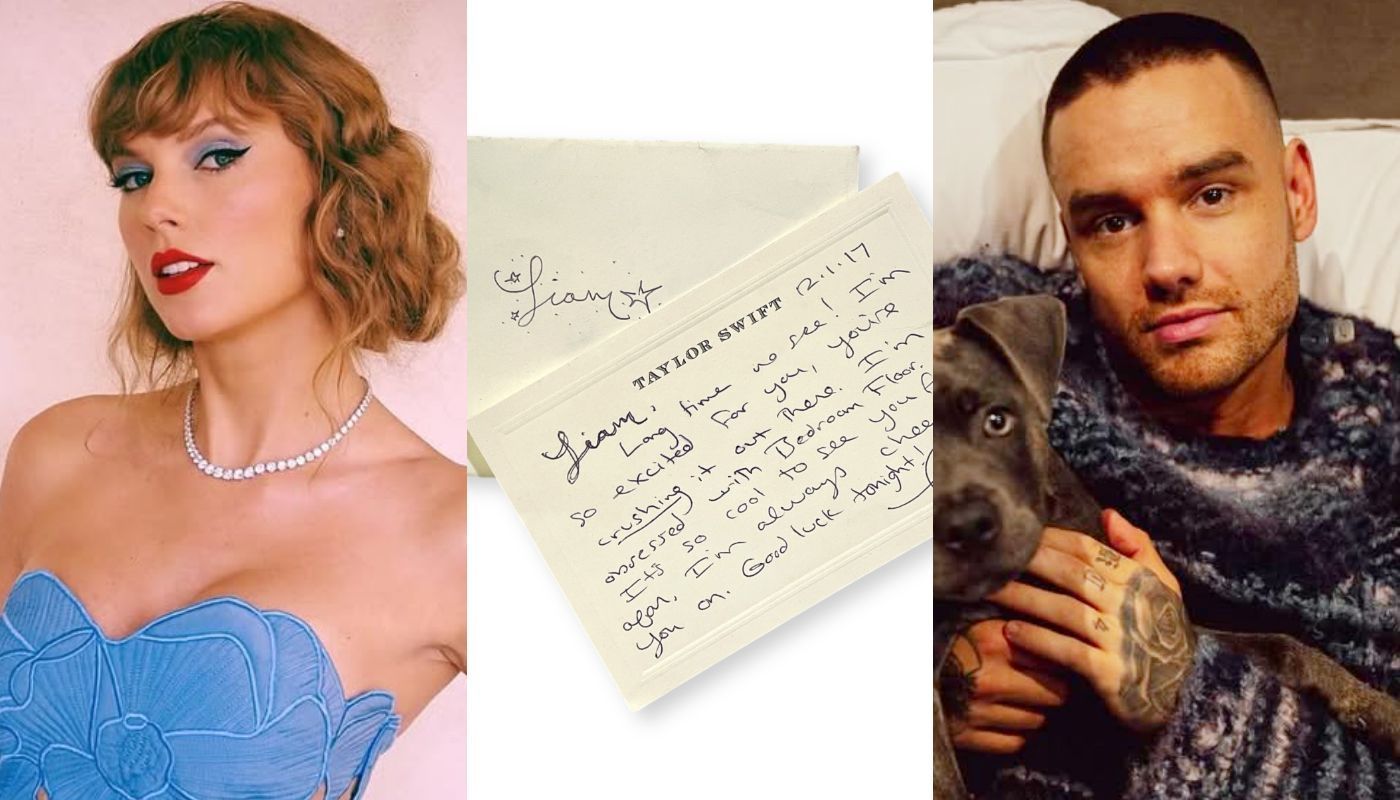 Carta que Taylor Swift escreveu a Liam Payne será leiloada por até