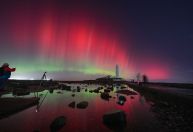 Tempestade "canibal" provocou auroras boreais inesperadas; veja imagens
