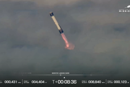 Blue Origin lança 1º teste do foguete New Glenn; veja o momento