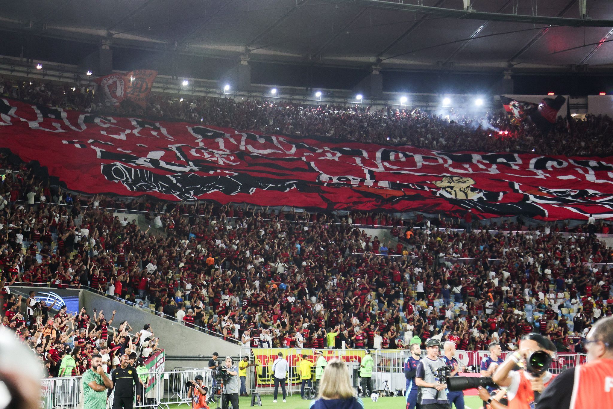 Torcida do Flamengo no Maracanã