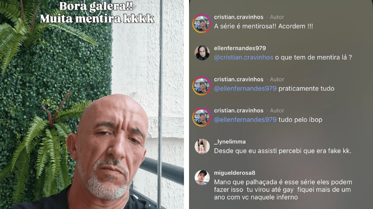 Cristian Cravinhos comenta série "Tremembé" • Instagram/ Cristian Cravinhos