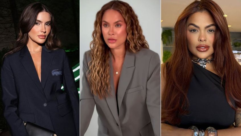 Thais Braz, Sarah Andrade e Paula Freitas, ex-BBBs que estão na quarta temporada de "Túnel do Amor" • Reprodução/Instagram