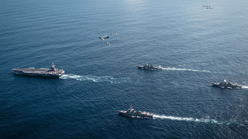 Grupo de Ataque do Porta-Aviões Gerald R. Ford da Marinha dos EUA • Tajh Payne