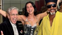 Caetano e Brown agradecem Dua Lipa após show: "O Brasil te ama"