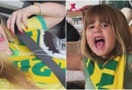 Virginia mostra Maria Alice torcendo por Vini Jr.; veja