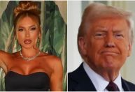 Internautas comparam Virginia a Trump: "Tá laranja"