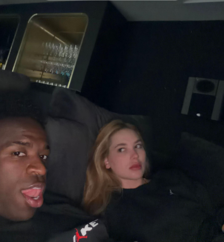 Vini Jr. posta foto com Virginia brava após rumores de término • TikTok / Vini Jr.