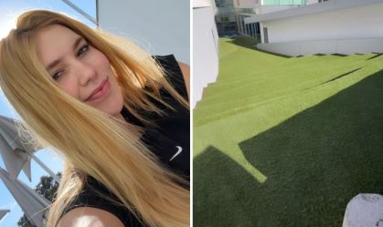 Virginia foi tour por mansão em Madri