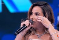 Wanessa Camargo se emociona com homenagem no "Domingão com Huck"
