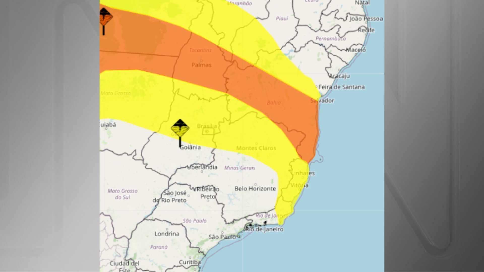 Imagem de destaque do post: MG: mais de 200 cidades estão sob alerta de tempestade nas próximas horas