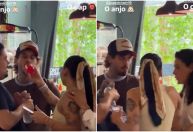 Ana Castela é repreendida após dar bebida a Zé Felipe