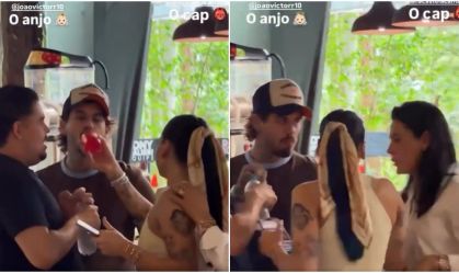 Ana Castela é repreendida após dar bebida a Zé Felipe