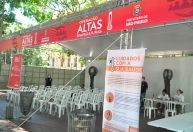 Onda de calor: SP ativa tendas com água, suco e frutas para a população