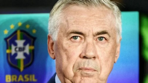 Carlo Ancelotti, técnico da Seleção Brasileira