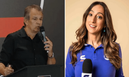 Bap, do Flamengo, ataca jornalista da Globo: "Nariguda fica falando mal"