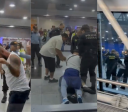 Homem fica bêbado na sala vip, perde voo e tenta quebrar aeroporto em PE