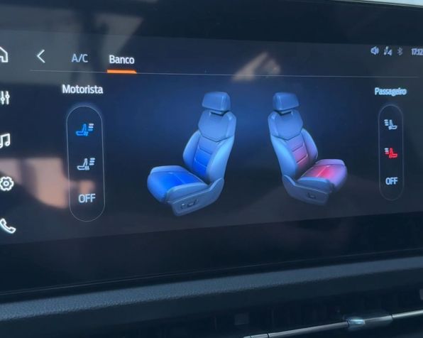 Bancos podem ser aquecidos ou resfriados • Rodrigo Barros/CNN