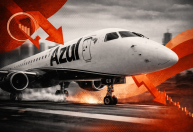 Azul despenca após oferta de ações em meio a processo de reestruturação