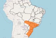 Ciclone avança e 9 estados seguem sob alertas nesta quarta (10); veja quais