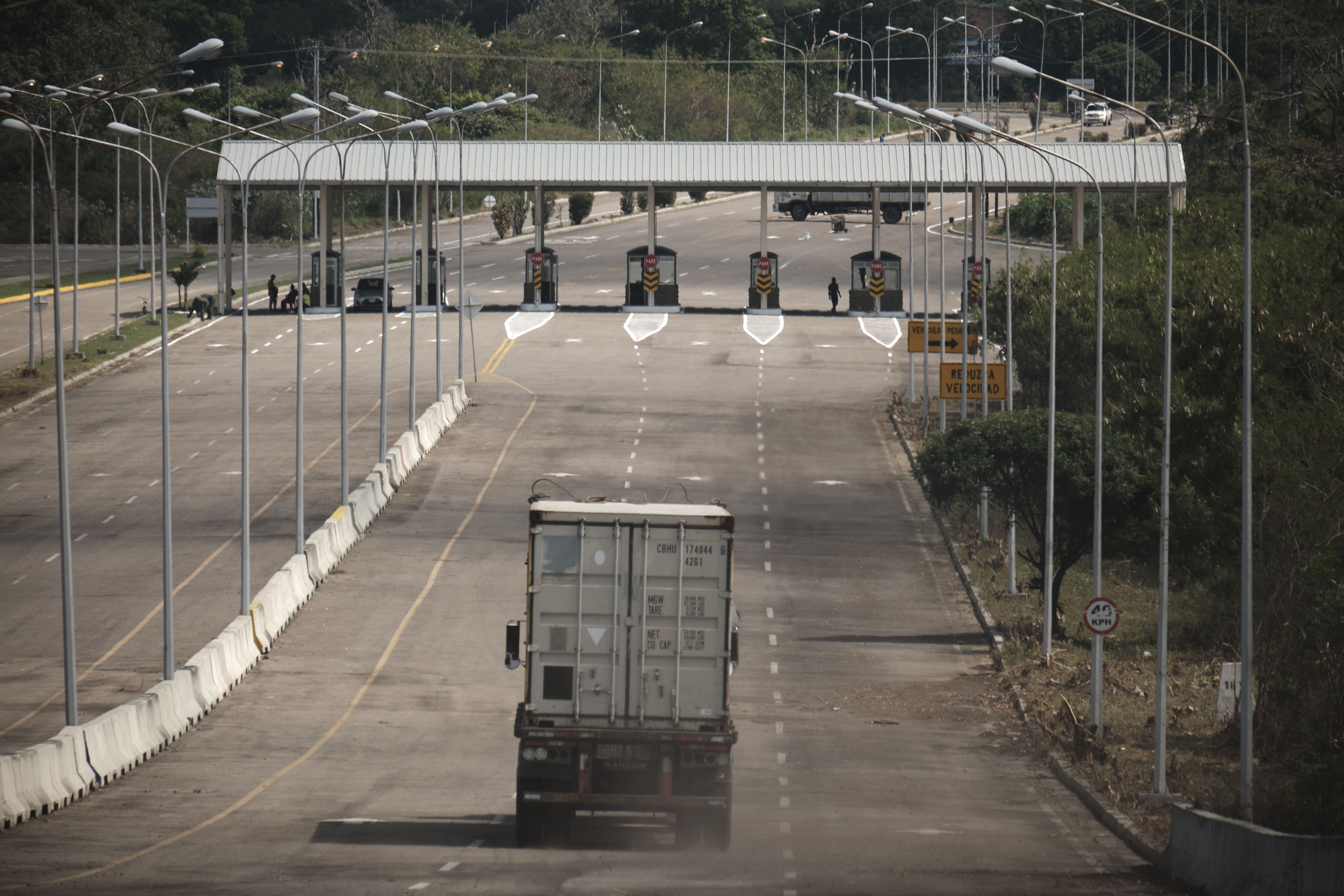 Cidade de Cucuta na fronteira entre Colombia e Venezuela