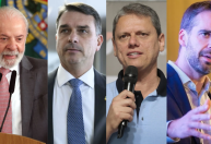 Real Time: Lula vence Flávio e empata com Tarcísio e Leite no RS