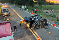 Cinco pessoas morrem em acidente de carro em Goiás; três eram PMs