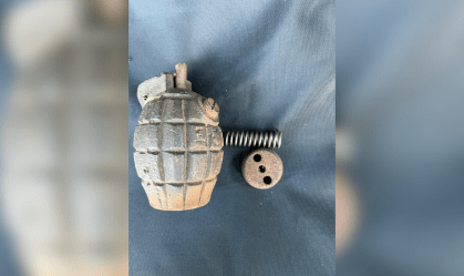 Granada é encontrada em posto de gasolina na região central de São Paulo