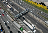 Cobrança de pedágio Free Flow na Dutra começa neste sábado (6)