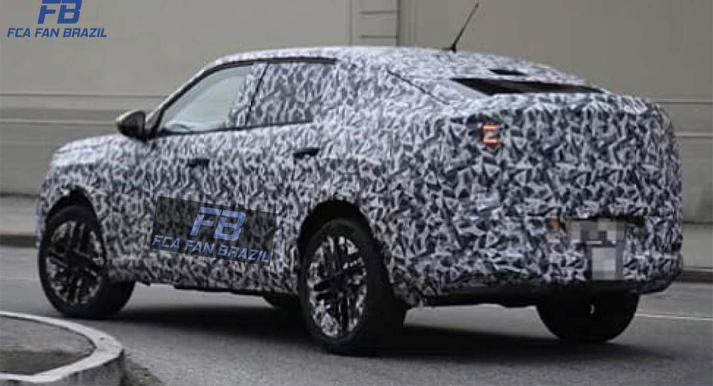 Fiat Fastback 2027 é flagrado na Europa e será fabricado no Brasil • Reprodução/FCA Fan Brazil