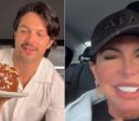 Romulo Estrela faz receita de Natal de Gretchen e cantora reage