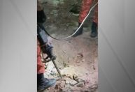 Homem é preso por matar a esposa e concretar corpo em chão de loja no RJ