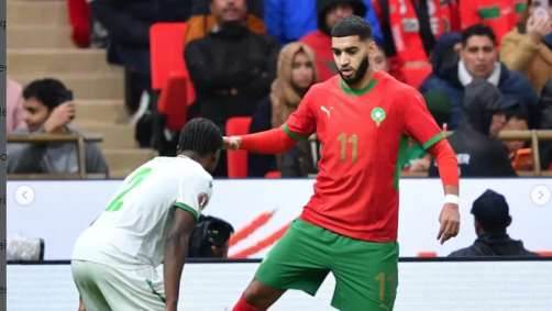 Ismael Saibari, jogador da seleção do Marrocos