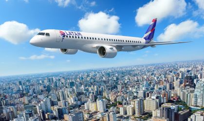 Latam vai contratar pilotos para aviões da Embraer com bônus de R$ 160 mil