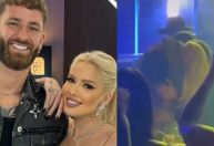 Beijo em ex e declaração: festa do Flamengo termina em "love" para zagueiro