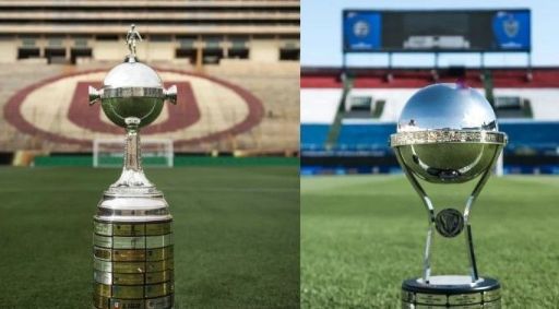 Troféus de Libertadores e Sul-Americana