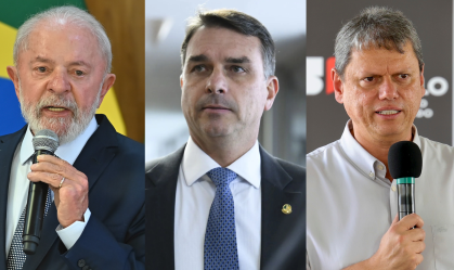 Lula, Flávio e Tarcísio