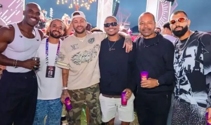 Gabigol curte Tardezinha com Neymar em São Paulo, posta foto e agita web