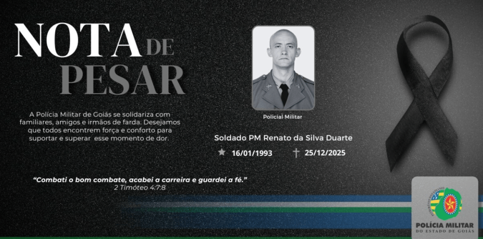 Soldado Renato da Silva Duarte • Reprodução/Polícia Militar