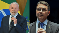 Real Time Big Data: na disputa ao Planalto, tem Lula tem 39%; Flávio, 30%