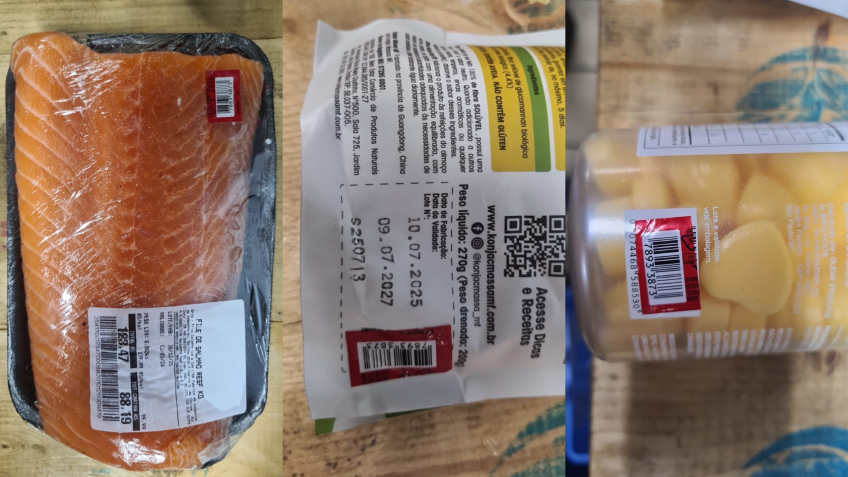 Produtos somavam mais de R$ 300 • PCERJ/Reprodução