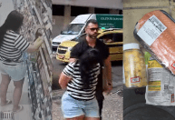 Mulher tenta levar salmão por R$ 1,99 ao trocar código de barras e é presa