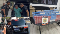 Quatro são presos em operação contra roubo de cargas de cigarros em SP