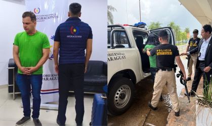 Polícia do Paraguai leva Silvinei à fronteira para ser entregue ao Brasil