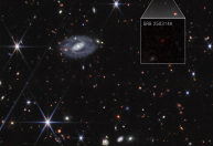 James Webb flagra 1ª supernova no início do Universo