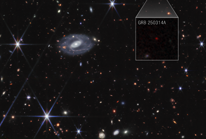 James Webb flagra 1ª supernova no início do Universo