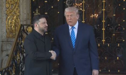 Trump e Zelensky se reúnem na Flórida para discutir guerra na Ucrânia