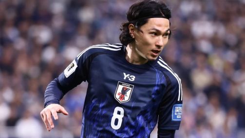 Takumi Minamino, jogador da Seleção Japonesa